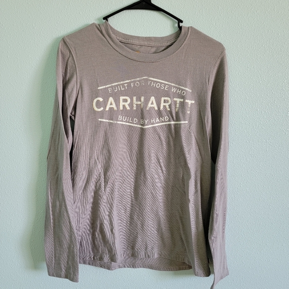 Carhartt Tops - ‼️Sold‼️Carhartt women's long sleeve shirt